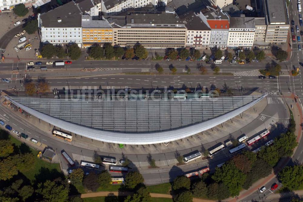 Hamburg aus der Vogelperspektive: ZOB Hamburg