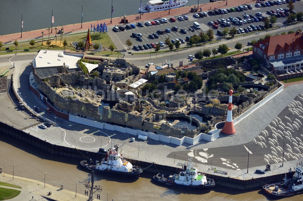 Bremerhaven aus der Vogelperspektive: Zoo am Meer in Bremerhaven im Bundesland Niedersachsen