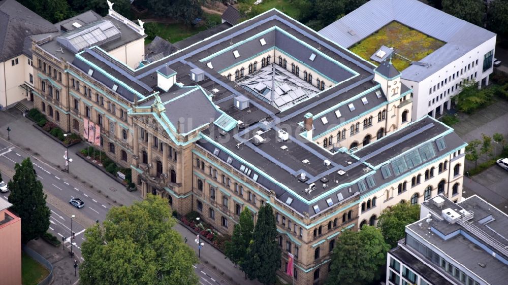 Bonn von oben - Zoologisches Forschungsmuseum Alexander Koenig in Bonn im Bundesland Nordrhein-Westfalen, Deutschland