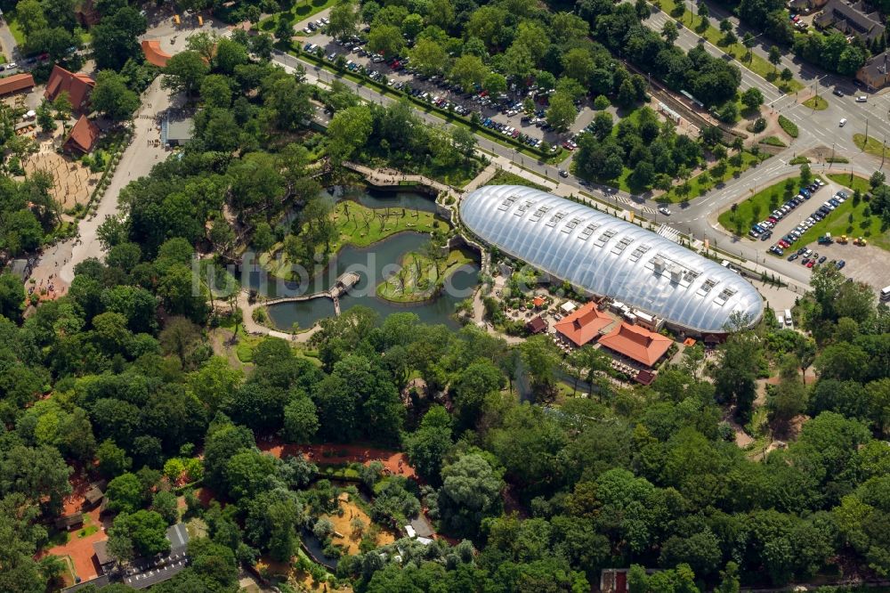 Gelsenkirchen aus der Vogelperspektive: ZOOM Erlebniswelt in Gelsenkirchen im Bundesland Nordrhein-Westfalen