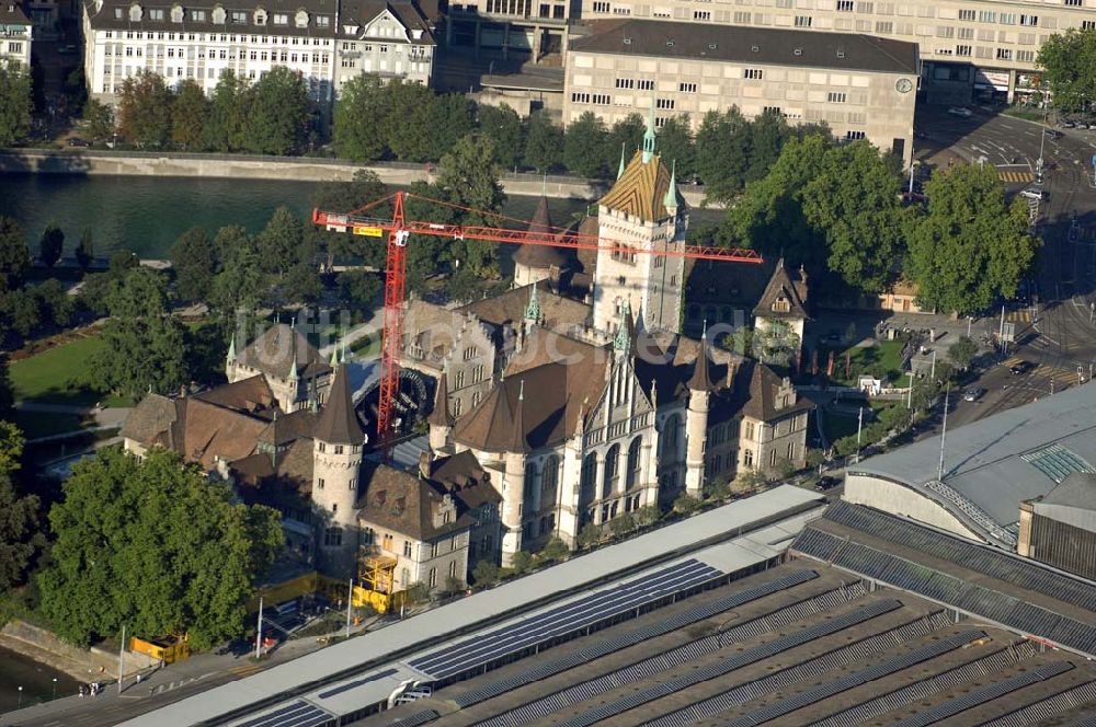 Zürich von oben - Zürich Landesmuseum