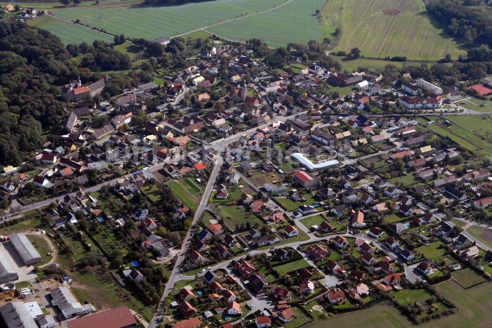 Luftaufnahme Zschepplin - Zschepplin in Sachsen