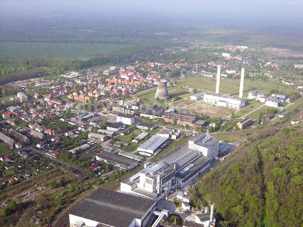 Luftaufnahme Gräfenhainichen - Zschornewitz in Sachsen-Anhalt