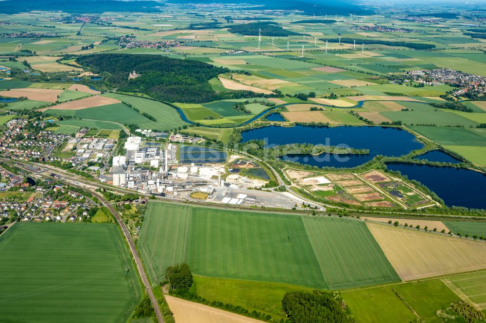 Luftbild Nordstemmen - Zuckerraffinerie- Werksgelände Nordzucker AG in Nordstemmen im Bundesland Niedersachsen, Deutschland