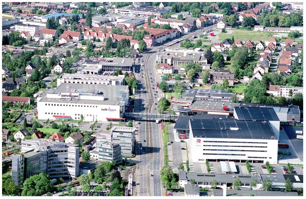 Luftaufnahme Bielefeld - Zurbrügge Möbelhaus