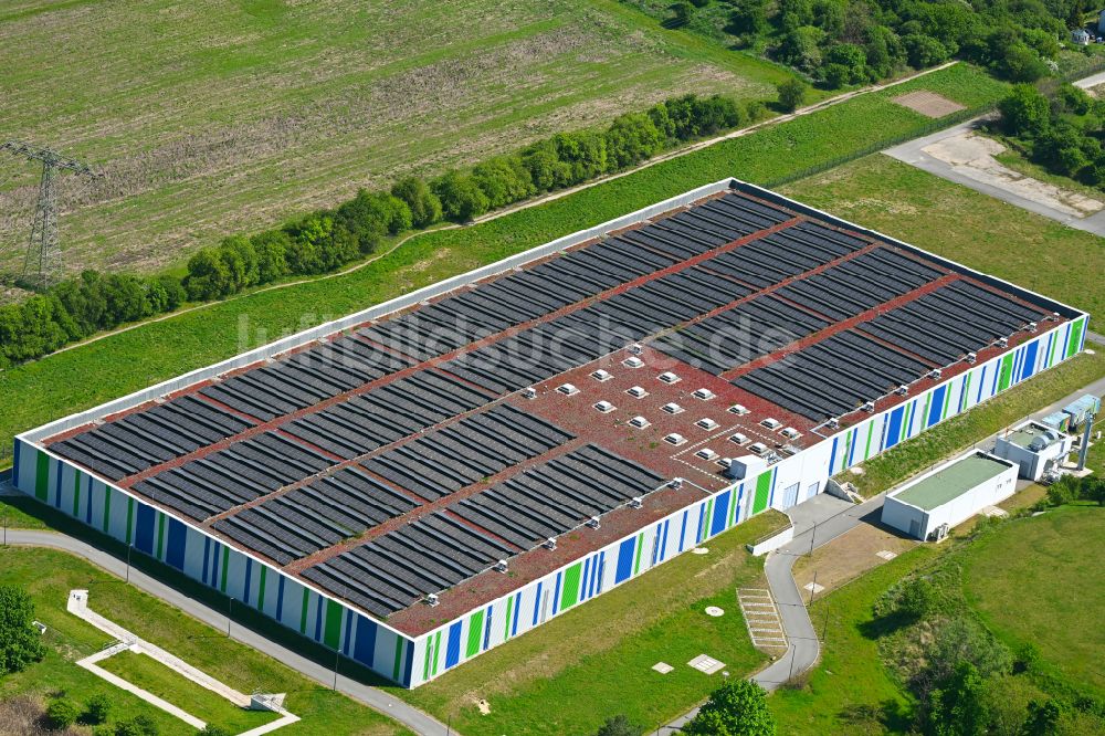 Luftaufnahme Lindenberg - Zwischenpumpwerk ZPW in Lindenberg im Bundesland Brandenburg, Deutschland