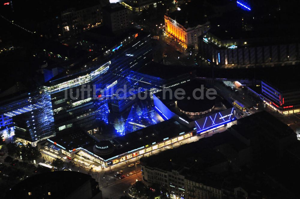 Berlin bei Nacht von oben - Berlin bei Nacht / Festival of Lights Kanzlereck