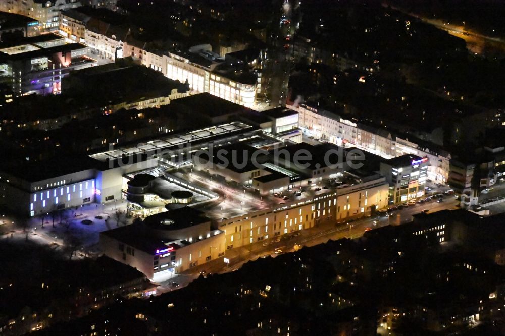 Nachtluftbild Berlin - Nachtluftbild Einkaufszentrums Boulevard Berlin Steglitz