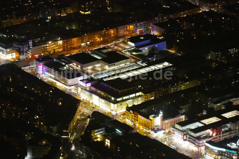 Nachtluftbild Berlin - Nachtluftbild Einkaufszentrums Boulevard Berlin Steglitz