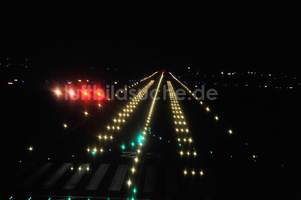 Nachtluftbild Schönefeld - Nachtaufnahme / Night Shot Airport Berlin-Schönefeld