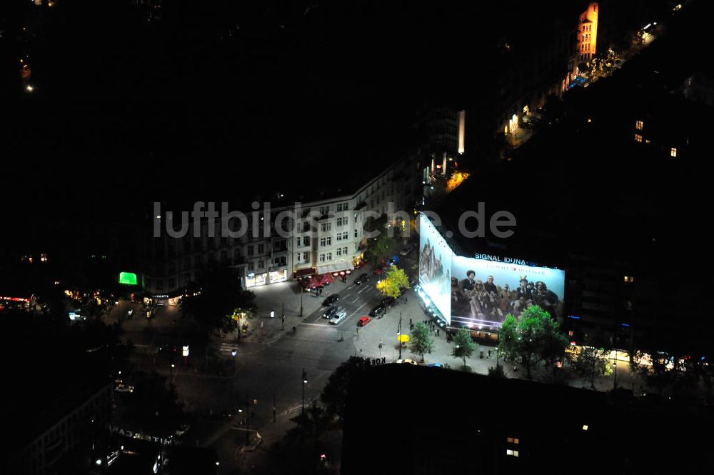 Nacht-Luftaufnahme Berlin - Nachtaufnahme / Night Shot Berlin-Charlottenburg