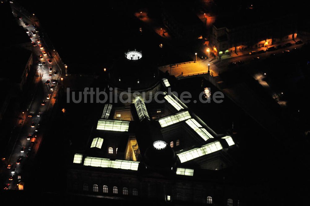 Nachtluftbild Berlin - Nachtaufnahme / Night Shot Berlin Museumsinsel