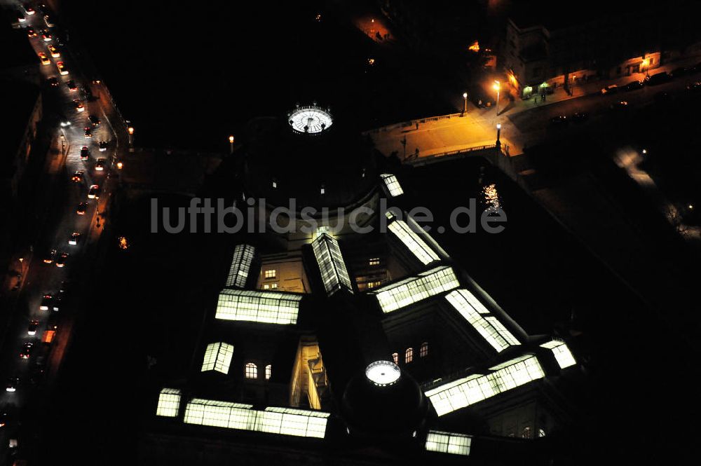 Nacht-Luftaufnahme Berlin - Nachtaufnahme / Night Shot Berlin Museumsinsel