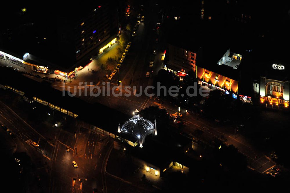 Nacht-Luftaufnahme Berlin - Nachtaufnahme / Night Shot Berlin Nollendorfplatz