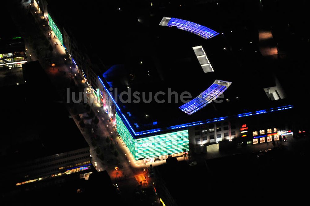 Nacht-Luftaufnahme Berlin - Nachtaufnahme / Night Shot Wilmersdorfer Arcaden Berlin