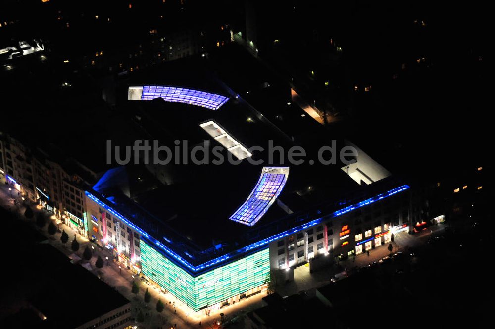 Berlin bei Nacht von oben - Nachtaufnahme / Night Shot Wilmersdorfer Arcaden Berlin