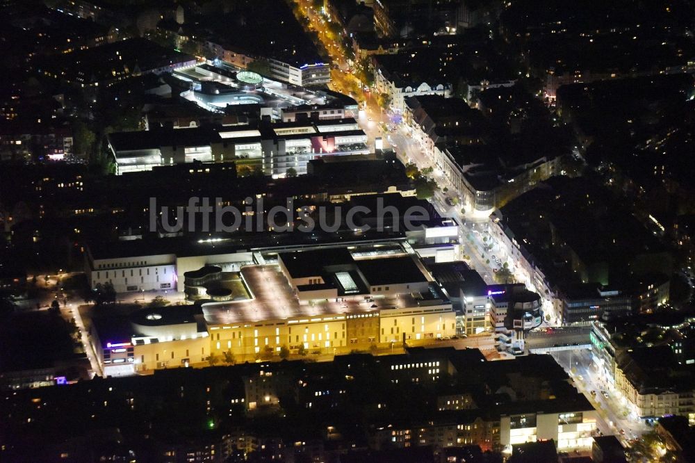 Nachtluftbild Berlin - Nachtluftbild vom Einkaufszentrum Boulevard Berlin