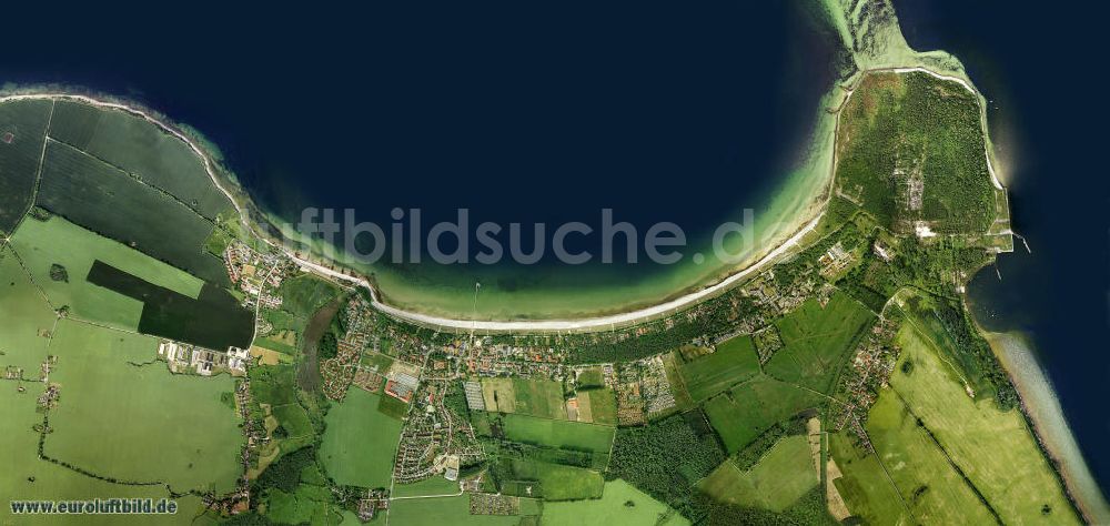 Senkrecht-Luftbild Ostseebad Boltenhagen - Ostseebad Boltenhagen aus 4200 ft MSL Senkrechtaufnahme