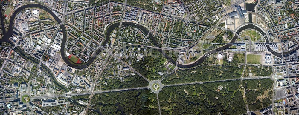 Senkrecht-Luftbild Berlin - Panorama Berlin