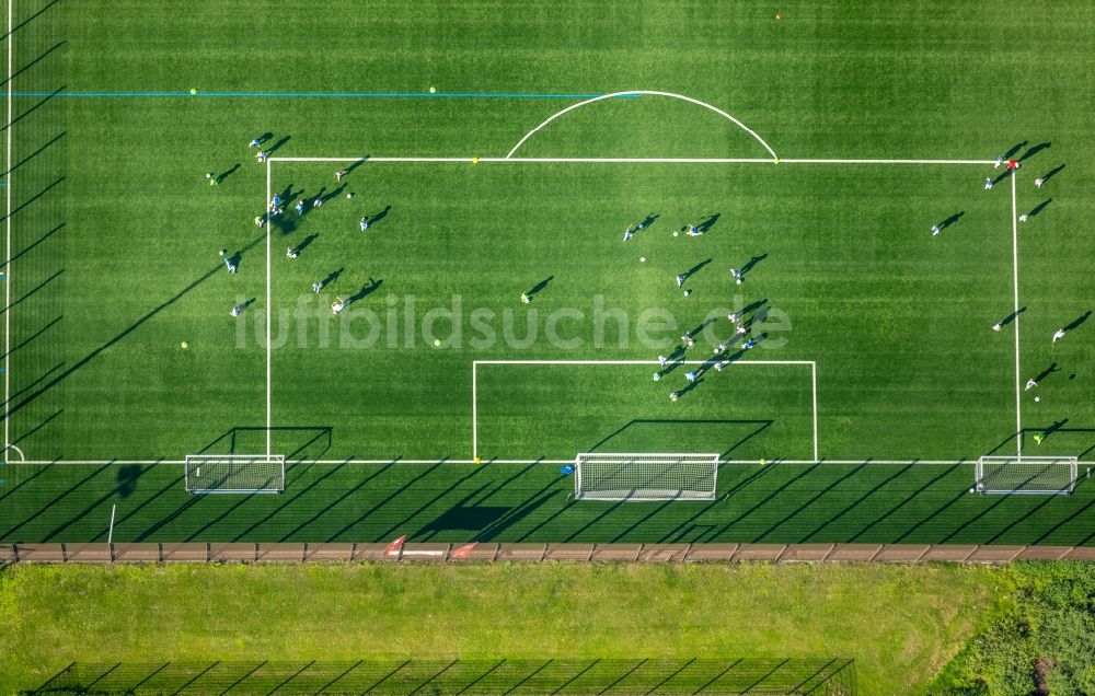 Senkrecht-Luftbild Bochum - Senkrechtluftbild Sportgelände VfL Bochum 1848 Fußballgemeinschaft e. V. an der Castroper Straße in Bochum im Bundesland Nordrhein-Westfalen, Deutschland