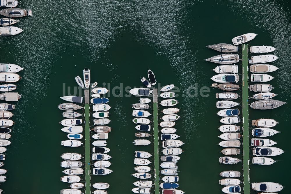 Senkrecht-Luftbild Andratx - Senkrechtluftbild Senkrechtluftbild Yachthafen im Ortsteil Port Andratx in Andratx auf der balearischen Mittelmeerinsel Mallorca, Spanien, Fischzucht